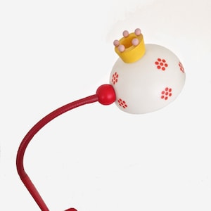 Princess Swan Neck Table Lamp: 90s Memphis Style Desk Lamp