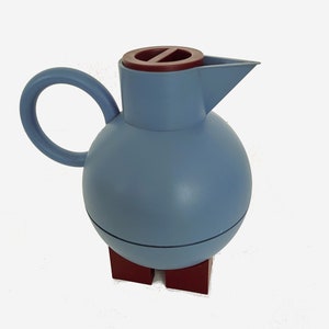 Vintage Alessi Euclid Thermoskanne von Michael Gräver, Memphis Design