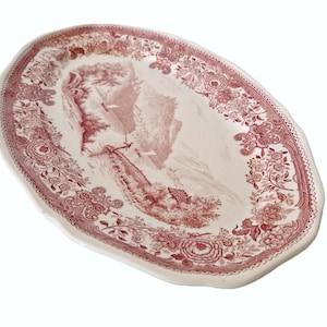 Vintage Villeroy & Boch Burgenland Serving Plate: German Country Decor