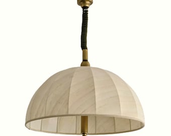 Domusシャンデリアチーク材ランプ60年代ミッドセンチュリー5電球