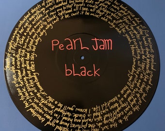 Pearl Jam Lyrics | Etsy
