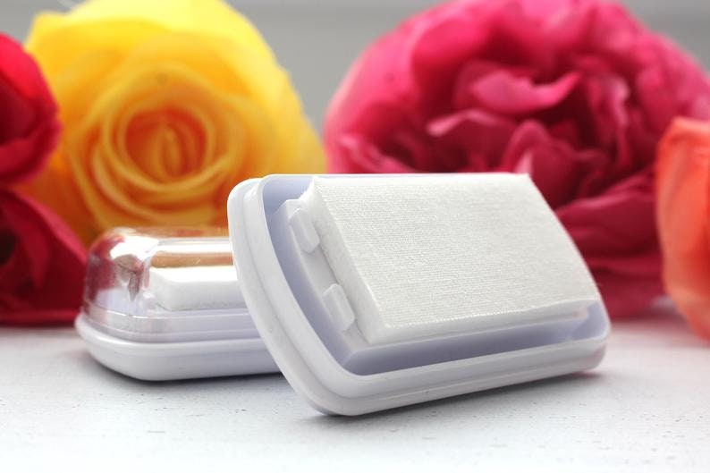 2.75 x 1.5 DIY Empty Uninked Mini Fabric Ink Stamp Pads Etsy