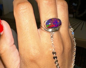 Ethiopian Opal Ring