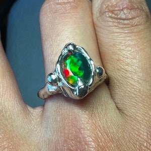 Ethiopian Opal Ring
