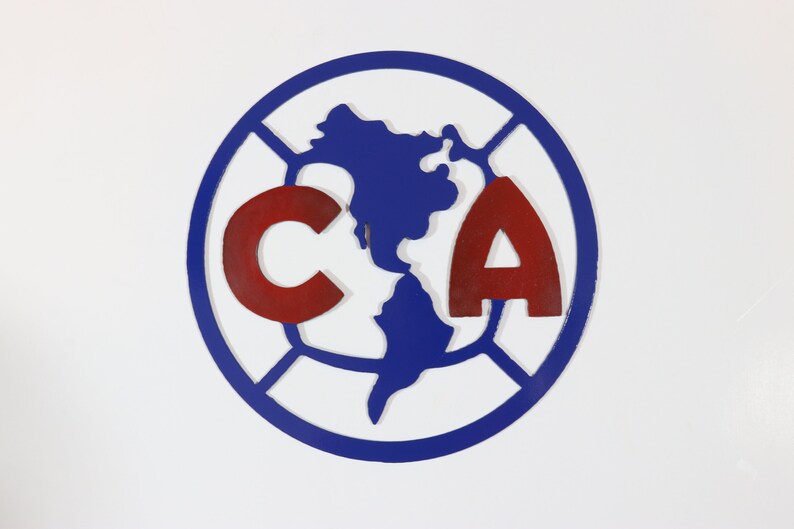 Fan art Club America metal sign