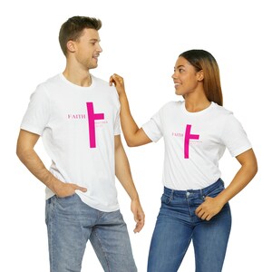 Glaube Unisex Jersey Kurzarm T-Shirt