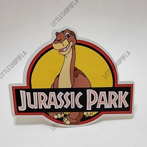 Little Jurassic inspired sticker