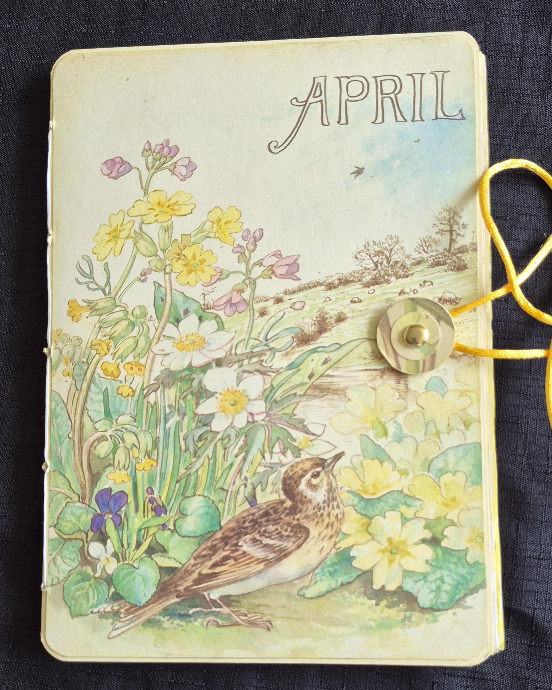 Edith Holden Inspired Journal, Edwardian Lady Diary, Monthly Notebook ...