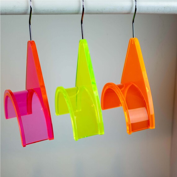 New Neon Luxury Handbag Hanger Fluorescent Acrylic Purse Hook for Bags Organize Eliminate Creases While Preserving Bag Shape pack of 3 Etsy