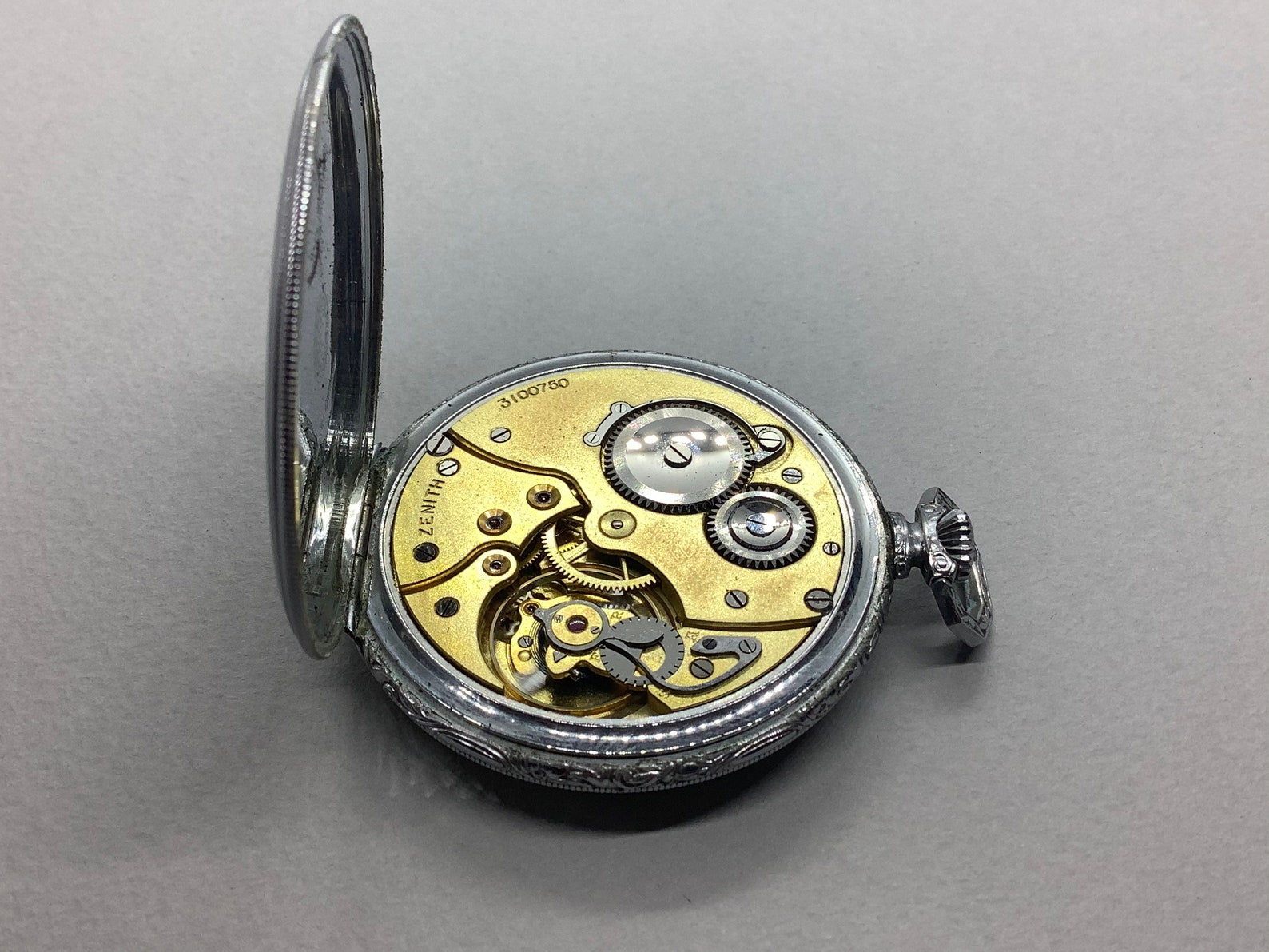 Montre Jamais ça à Personne Stream Montre de poche Zenith Art déco | Etsy