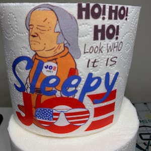 Carta igienica di Natale download digitale sleepy joe funny immagine di Natale