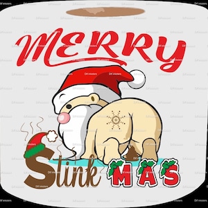 Carta igienica di Natale png download digitale merry shit mas 300 dpi carta igienica divertente di alta qualità