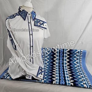 Custom Rodeo Queen Show Shirt: Western Showmanship, Stretch Fit
