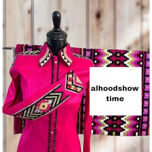 Custom Rodeo Queen Show Shirt: Stretch Western Showmanship Top