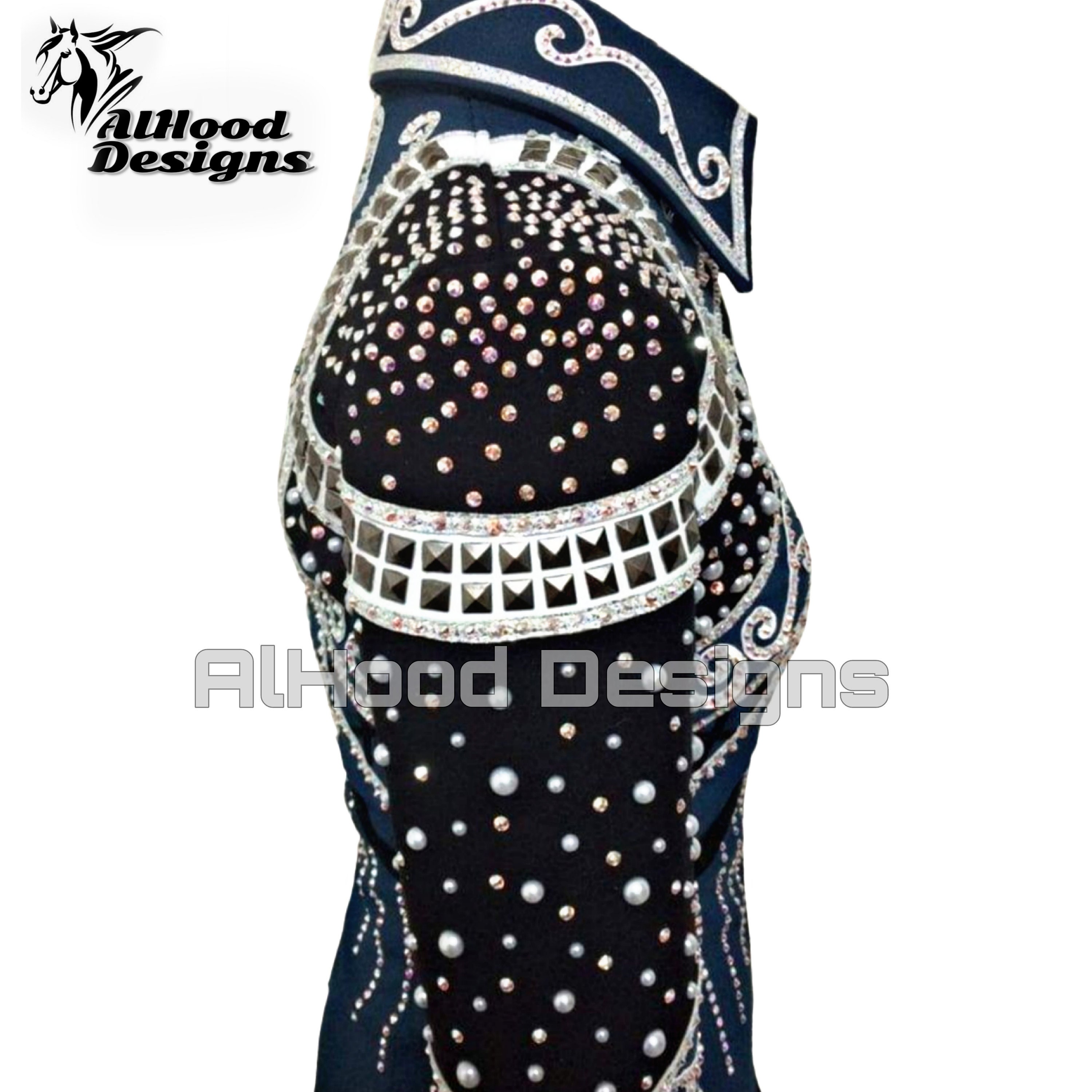 Western Custom Rodeo Queen, Showmanship Jacket Shiney Glossy Applique ...