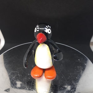 vintage Pingu rubber figurine Made in Germany marked year 1990