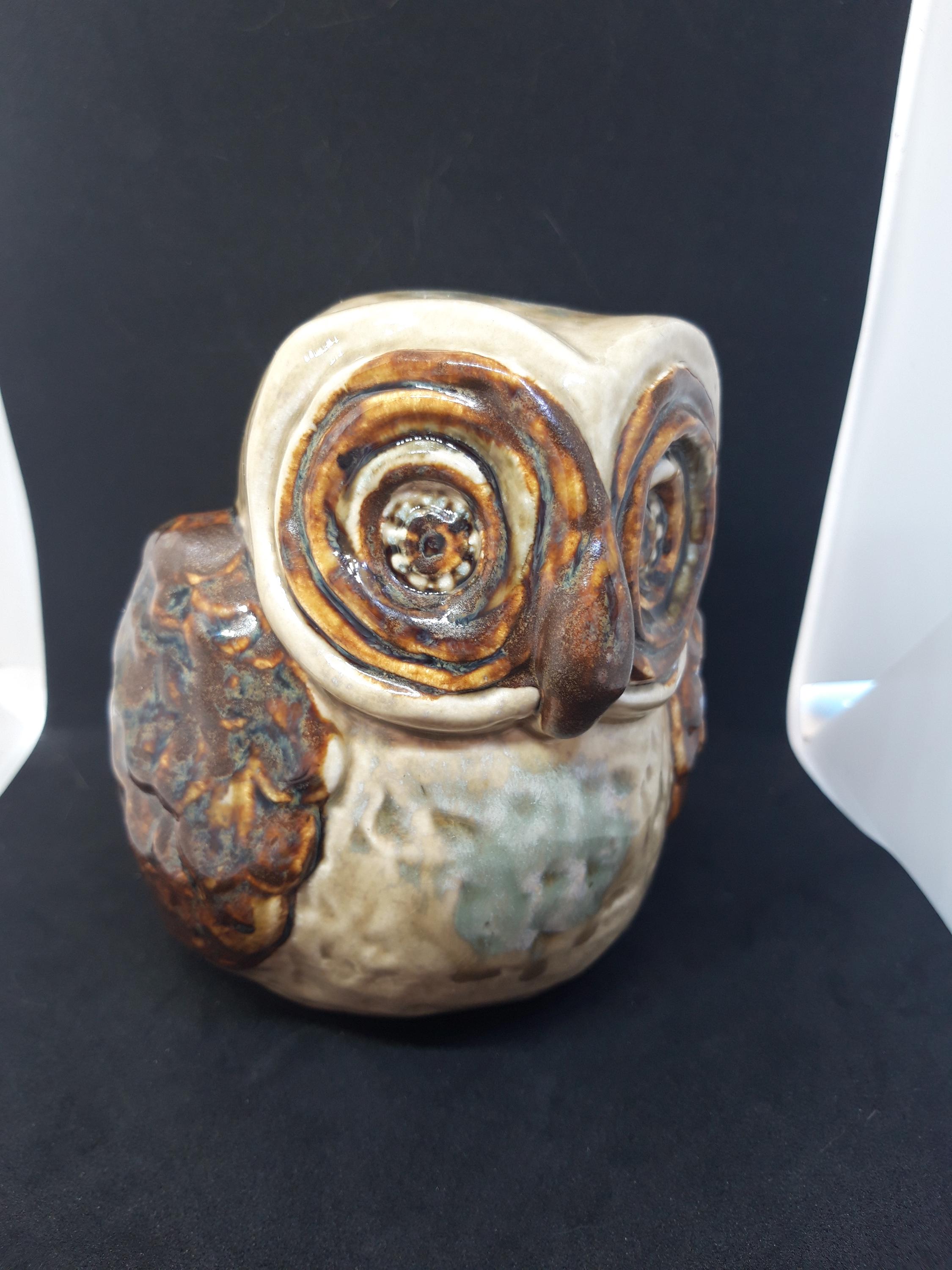 Soholm Denmark fine large ceramic owl Design Joseph Simon - Etsy 日本