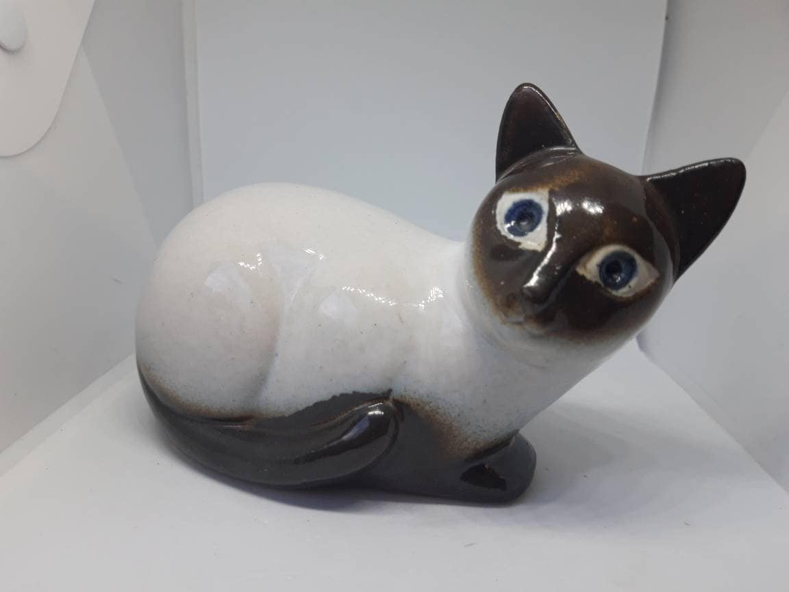 EGO セラミックス シャム猫 ハインツ ステンゴッド スウェーデン 1960