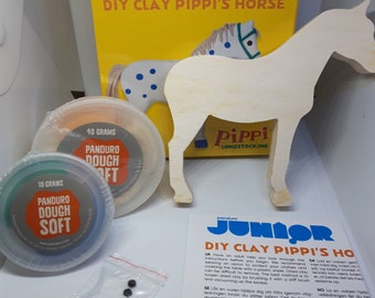 Kit DIY del caballo Calzaslargas de Pippi