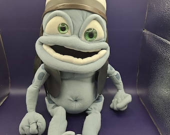 ヴィンテージ Annoying Thing Crazy Frog バイカー ぬいぐるみ