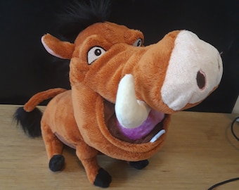 ライオンキング　プンヴァのコスチューム 手作りプンバァコスチュームマスク：ライオンキングイボイノシシヘッド