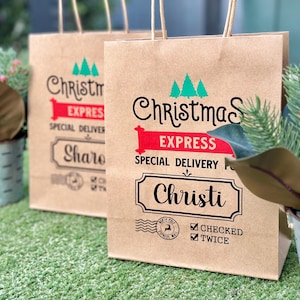 Christmas Gifts Personalized Christmas Gift Bag Christmas Gift and tags, Christmas bags personalized, Christmas gifts for women, Gift Bag