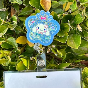 Kawaii Badge Reel, Kawaii ID holder, Retractable Badge Reel, RN ID Holder, Badge Reel, Badge Holder, Retractable Badge Reel Registered Nurse