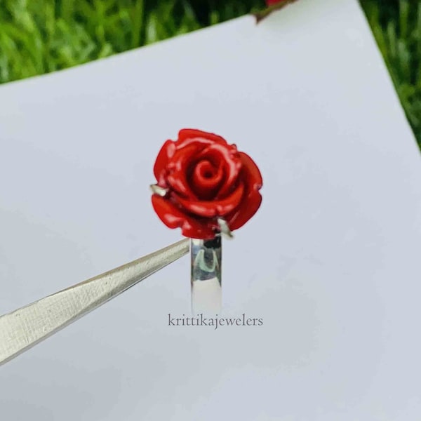 Red Rose Ring Etsy