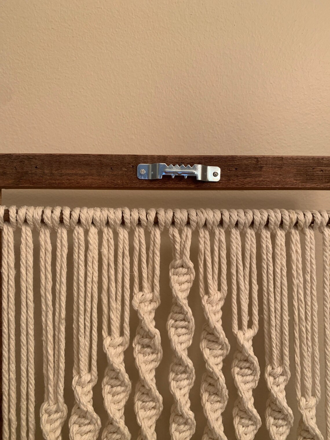 Framed Macrame Wall Art / Macrame in a Frame / Macrame Hanging in a