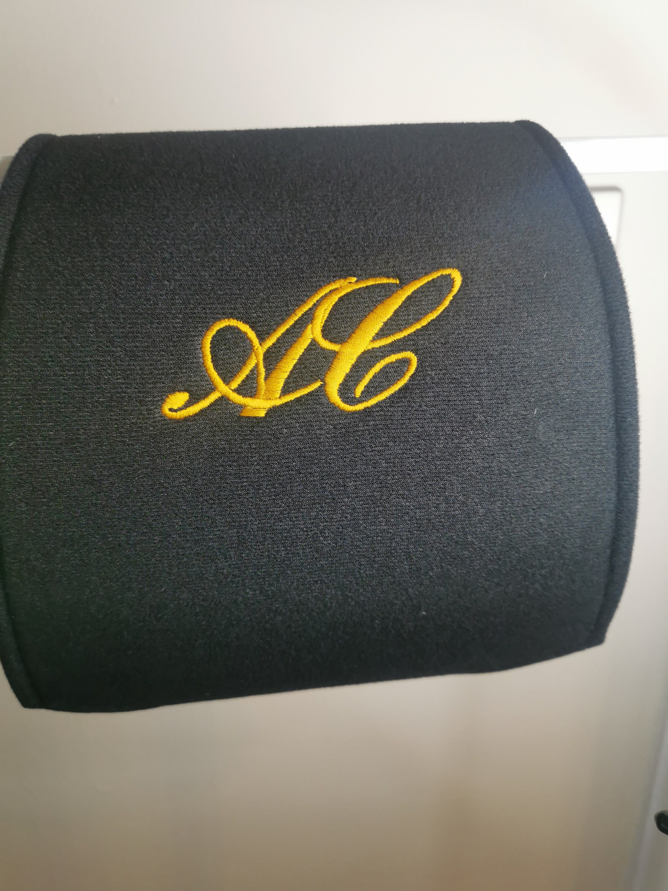 Set of 2 embroidered Car headrest covers. Choose your Etsy