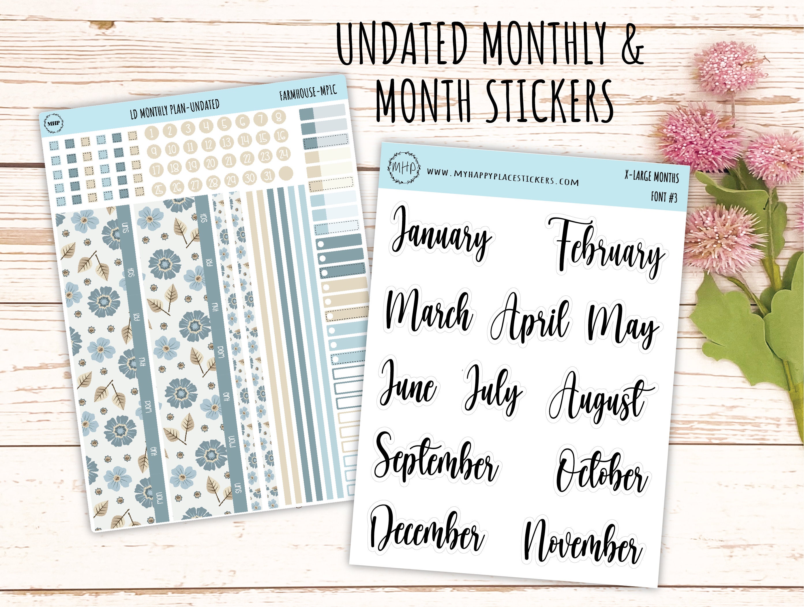 Printable Sticker for Laurel Denise ORIGINAL Planners. "farmhouse ...
