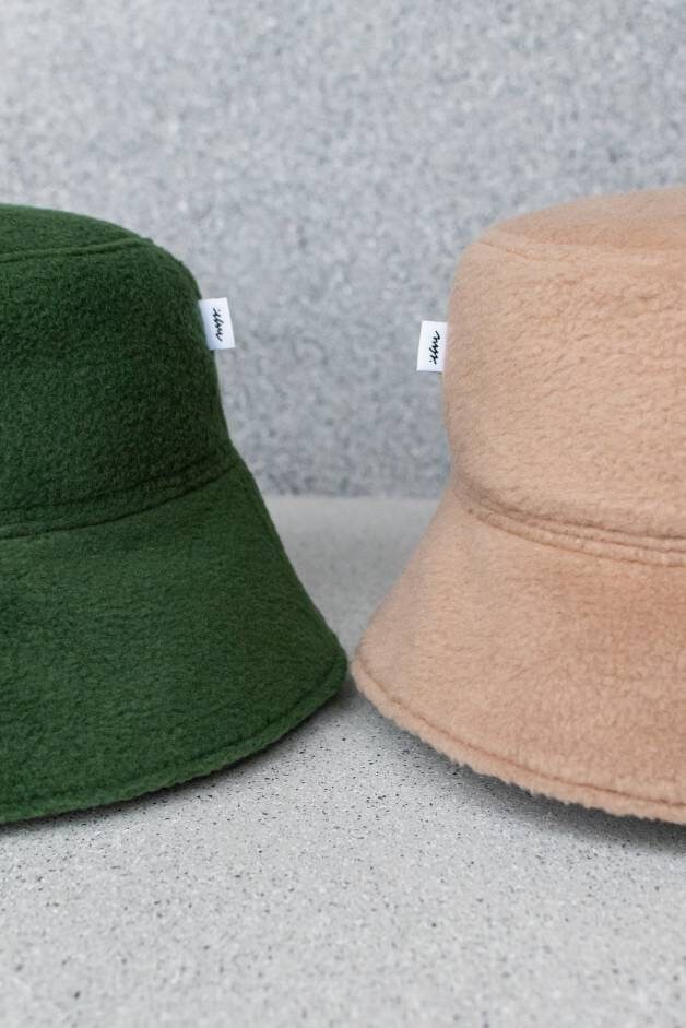womens fleece bucket hat