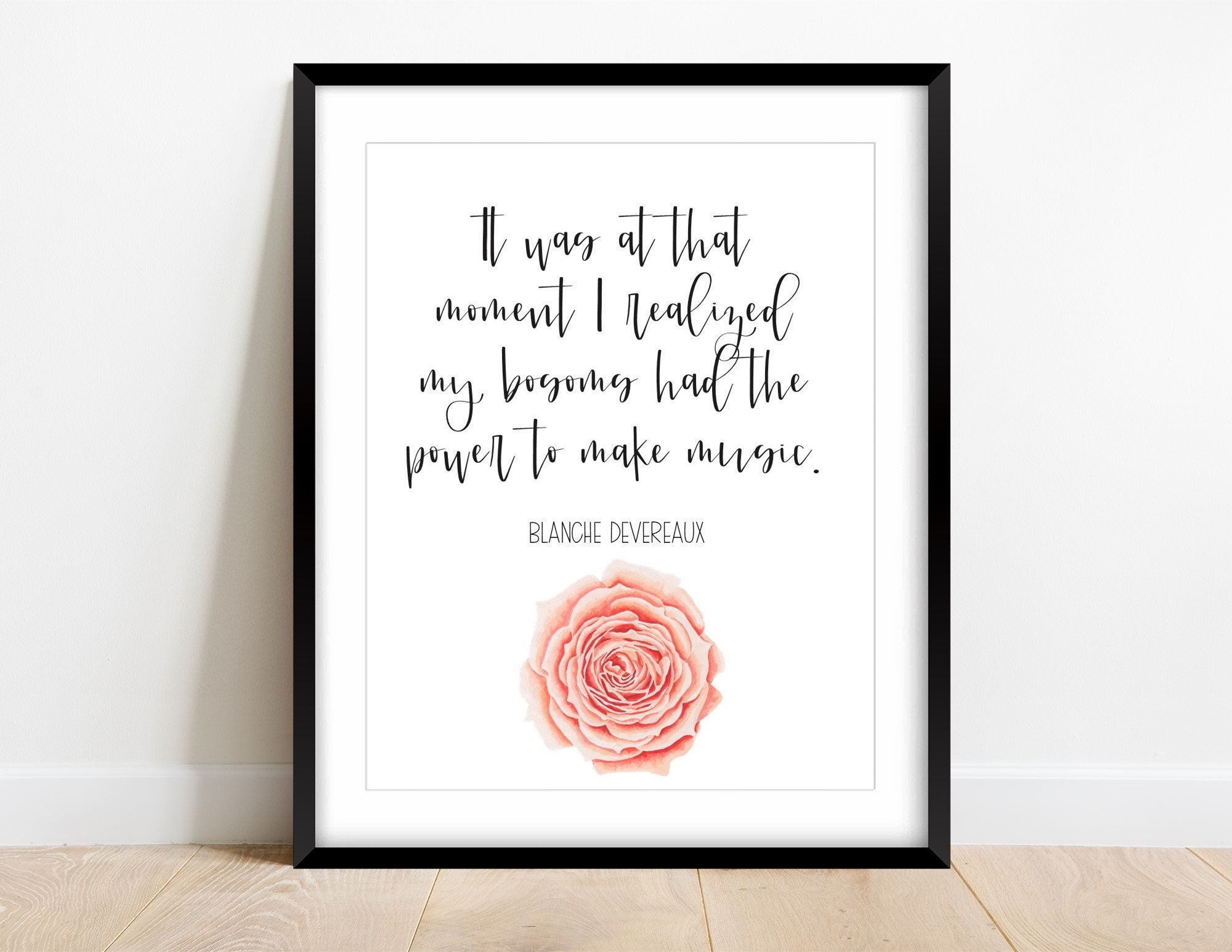 Blanche Quotes From Golden Girls Set of 4 Prints With Etsy