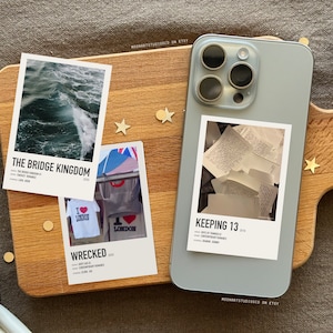 aesthetic mini book inspired poster (2) [phone case poster, minimalist, tiktok books, book reader gift, romance books book lover]
