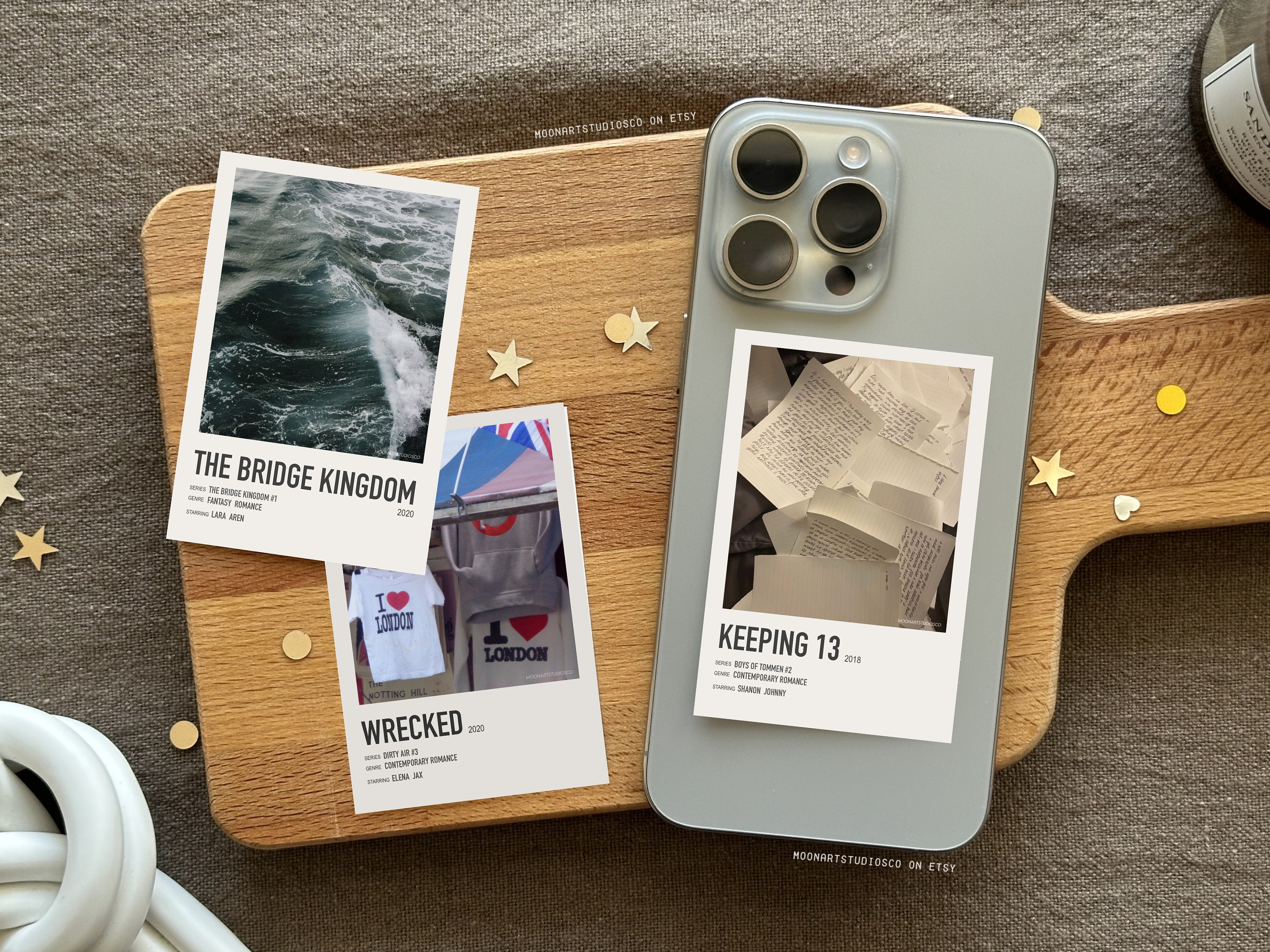 aesthetic mini book inspired poster (2) [phone case poster, minimalist, tiktok books, book reader gift, romance books book lover]