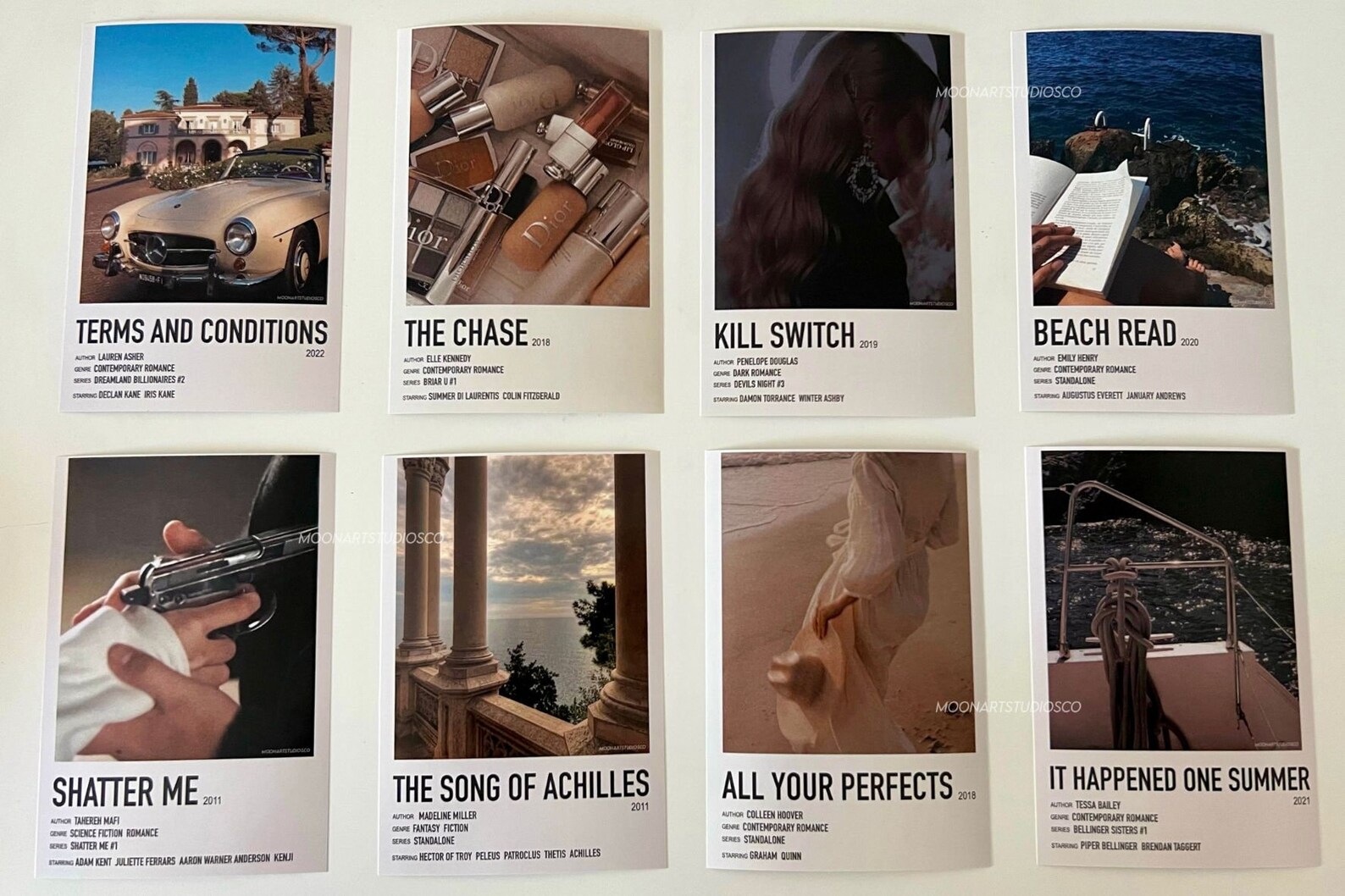 Aesthetic Book Posters 1 physical Item book Polaroid Etsy