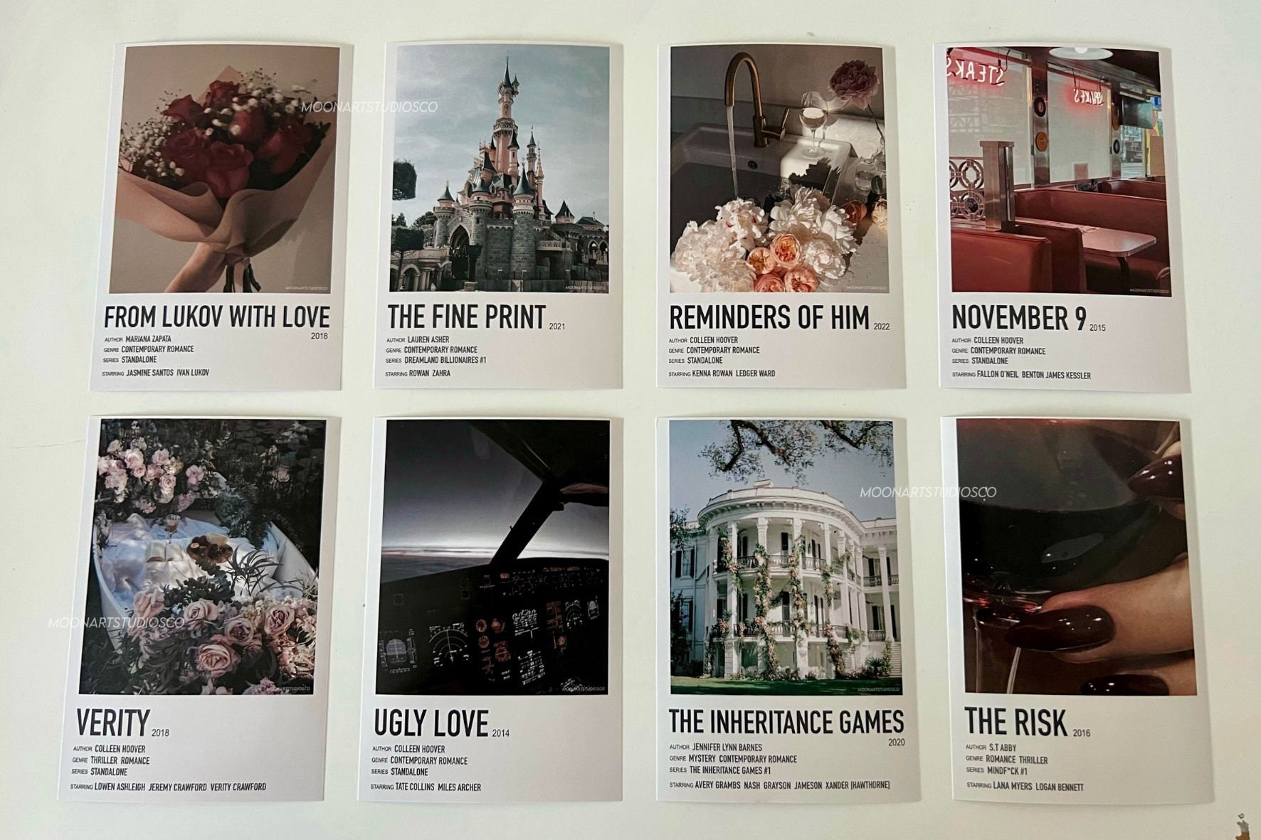 Aesthetic Book Posters 1 physical Item book Polaroid Etsy