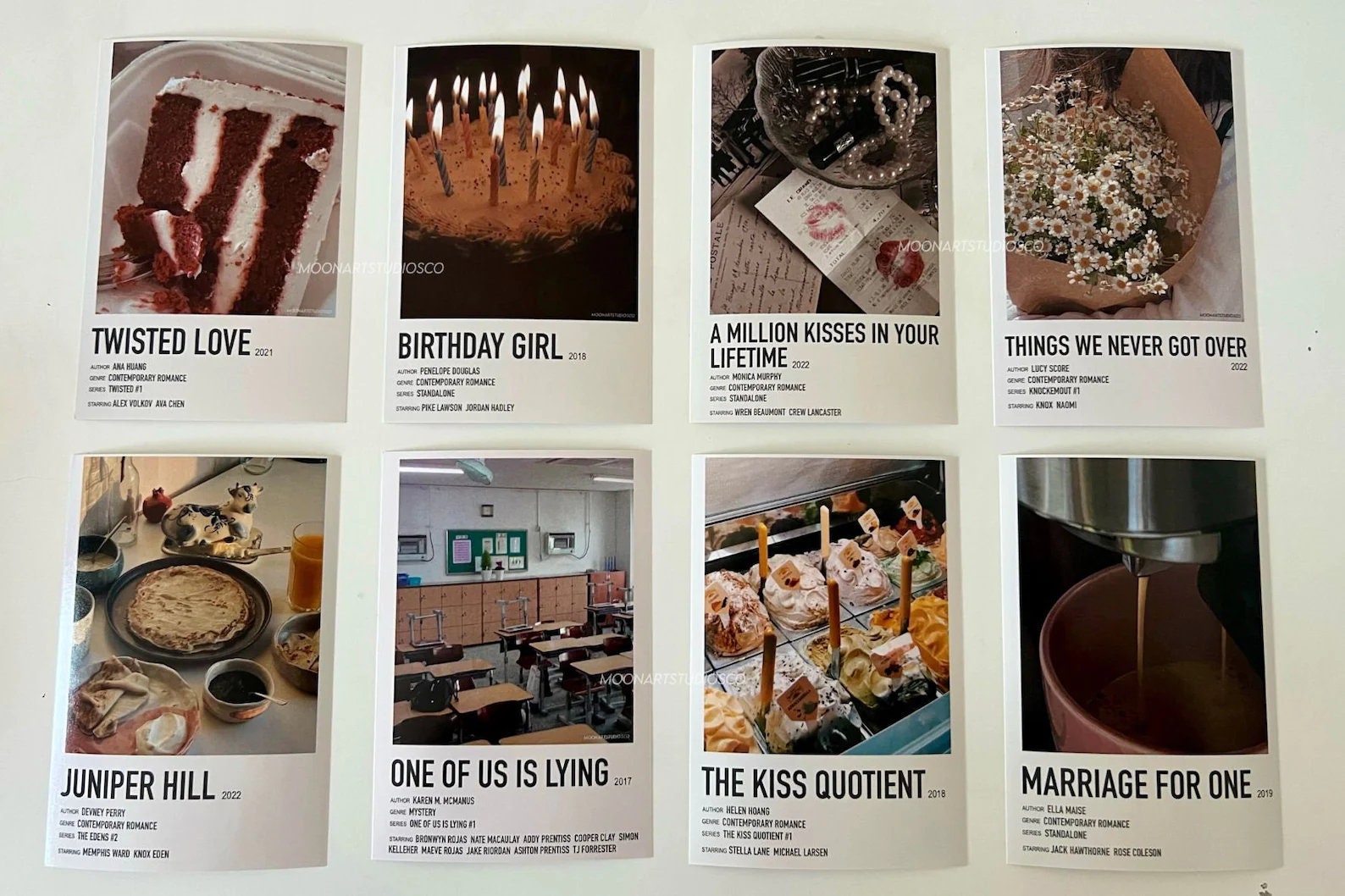 Aesthetic Book Posters 1 DIGITAL Item book Polaroid Etsy