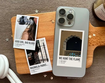 aesthetic mini book inspired posters (4) [phone case posters, minimalist, tiktok books, book reader gift, romance books book lover]
