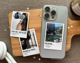 polaroid estetiche ispirate ai mini libri (4) [custodia del telefono polaroid, minimalista, libri tiktok, regalo per lettori di libri, libri romantici per amanti dei libri]