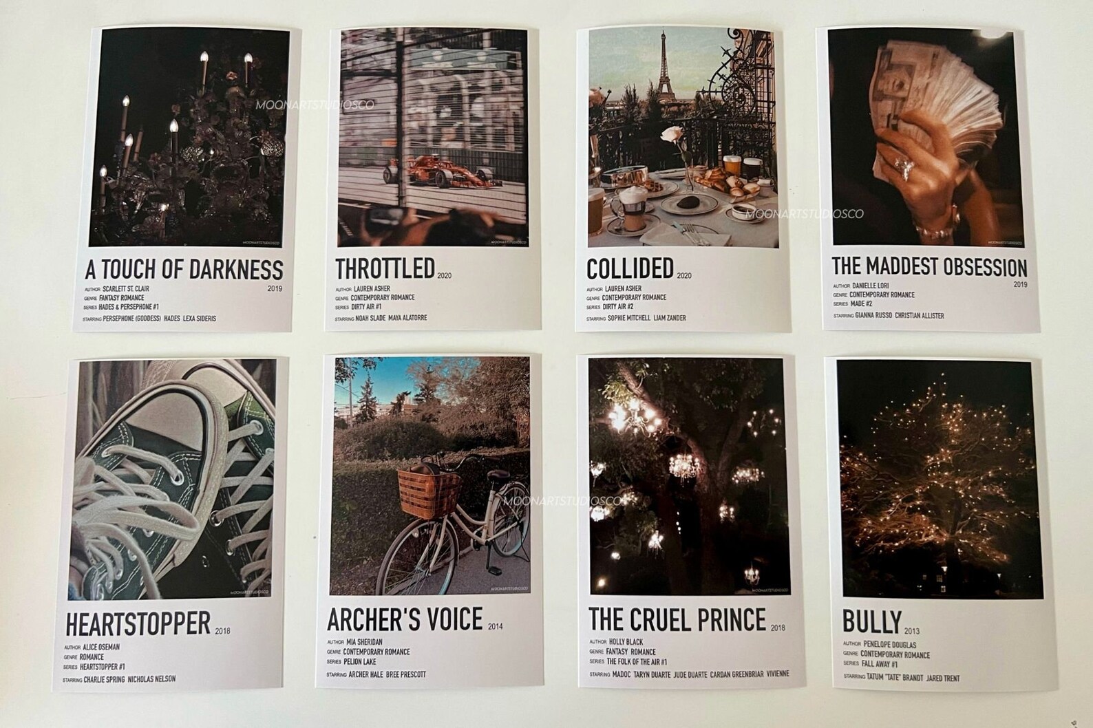 Aesthetic Book Posters 1 physical Item book Polaroid Etsy