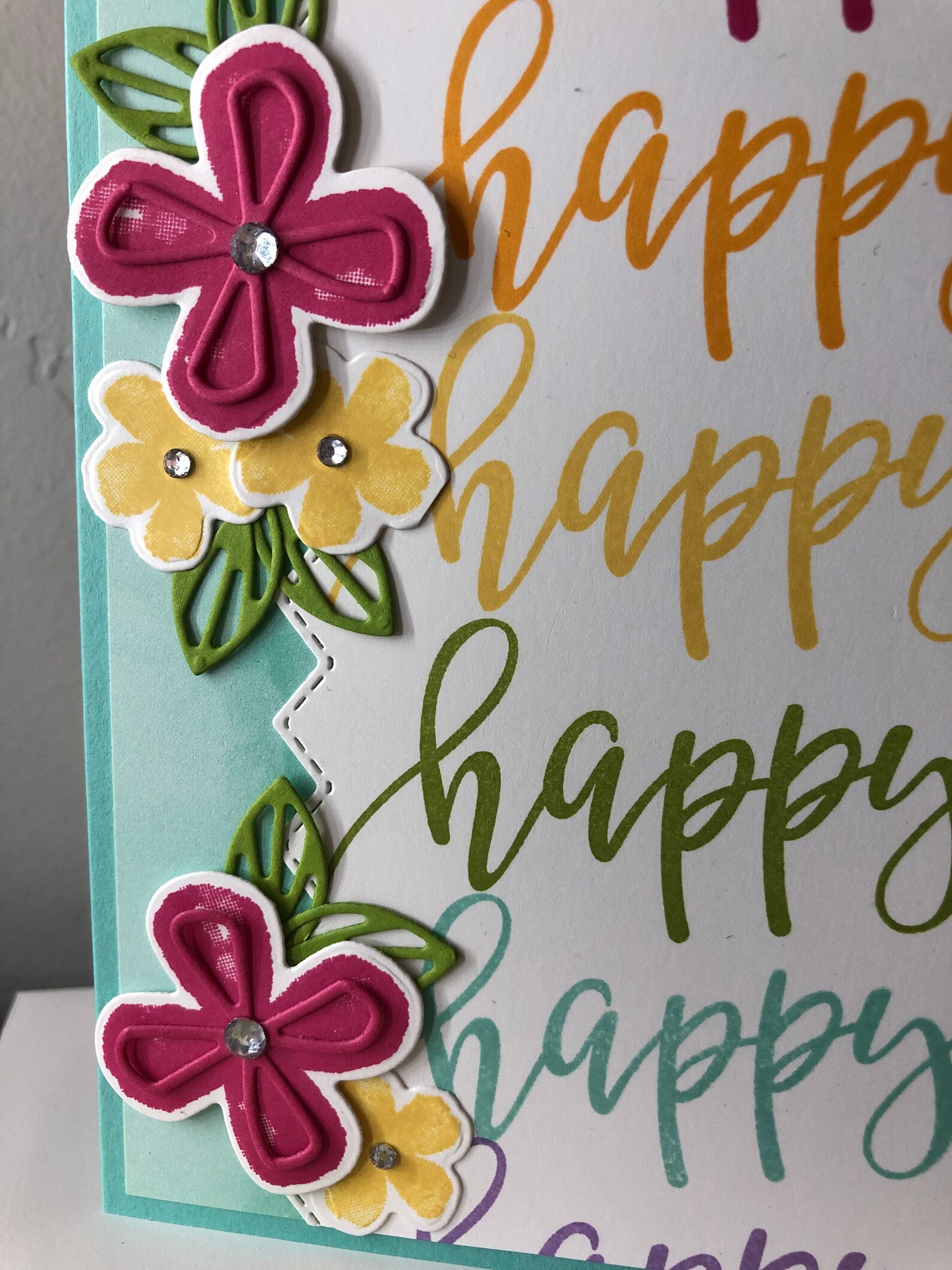 HAPPY card Etsy