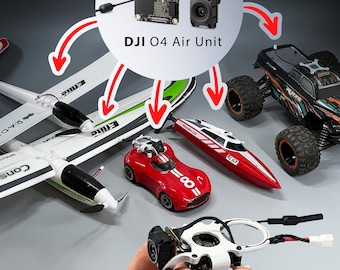 DJI O4 Air Unit Magnetic Mount | Quick Swap for Drones, Planes, Cars (5g)