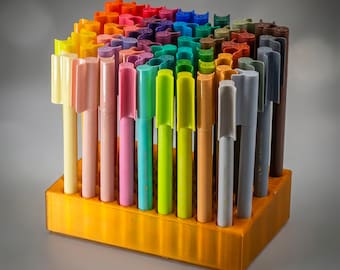 Stiftehalter STL für 3D Druck - Schreibtisch Organizer für Stifte & Marker - 7 Varianten Digitaler Download