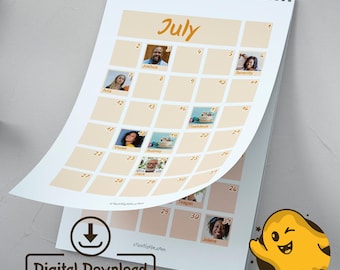 Ewiger Kalender Anpassbar, Andenken Geburtstag Jahrestage (PDF)