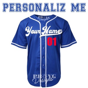 Adult Personalized Baseball Jersey, Custom Baseball Jersey, Baseball mom, Birthday Jersey, Personalized Gift, blue Jersey, Anniversary Gift