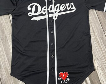 Adult Dodgers Bad Bunny Inspired White Baseball Jersey Benito -  Denmark