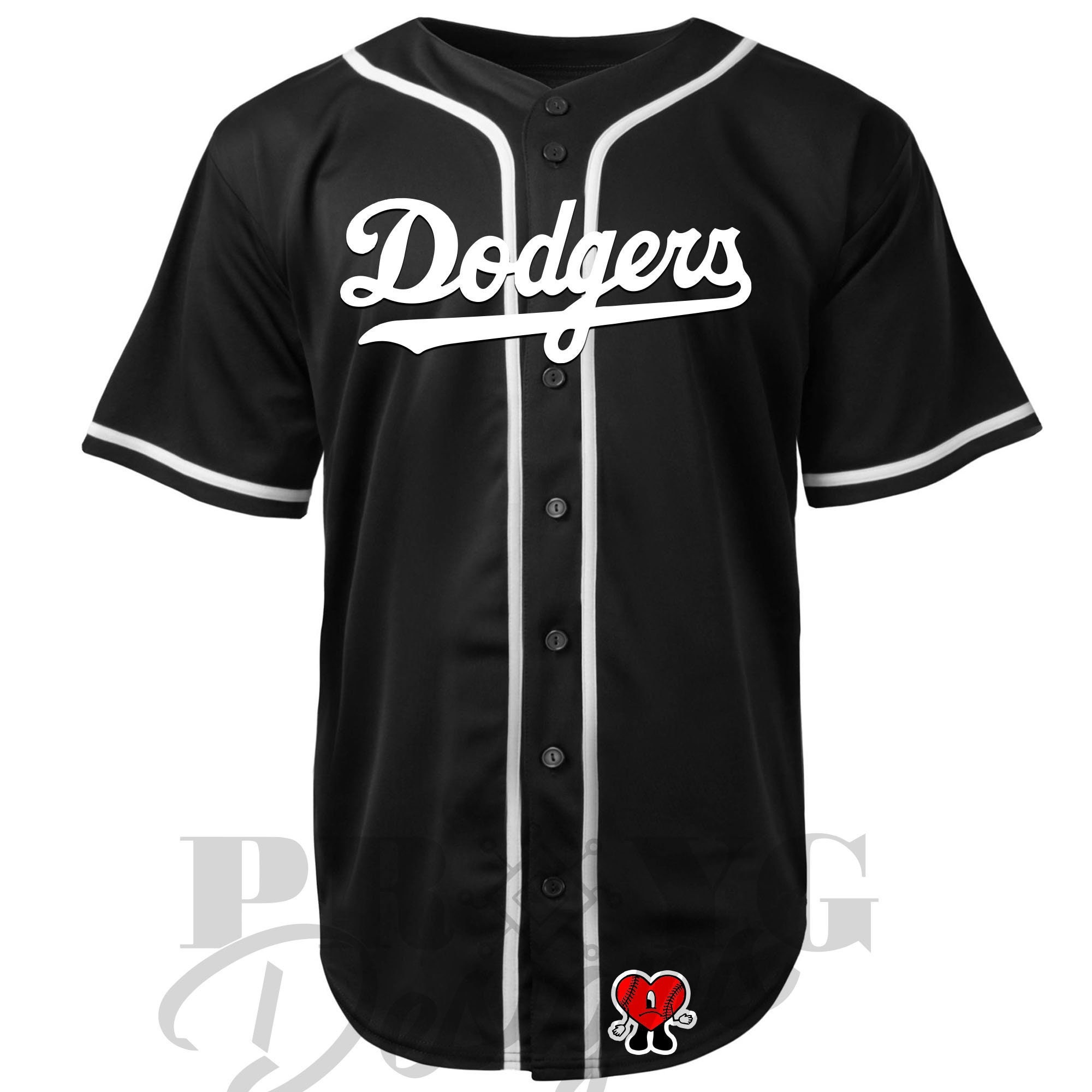 Dodgers Bad Bunny Baseball Jersey 