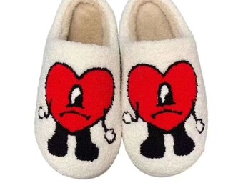Children Size- Un Verano Sin Ti- Bad Bunny- Plush Slippers