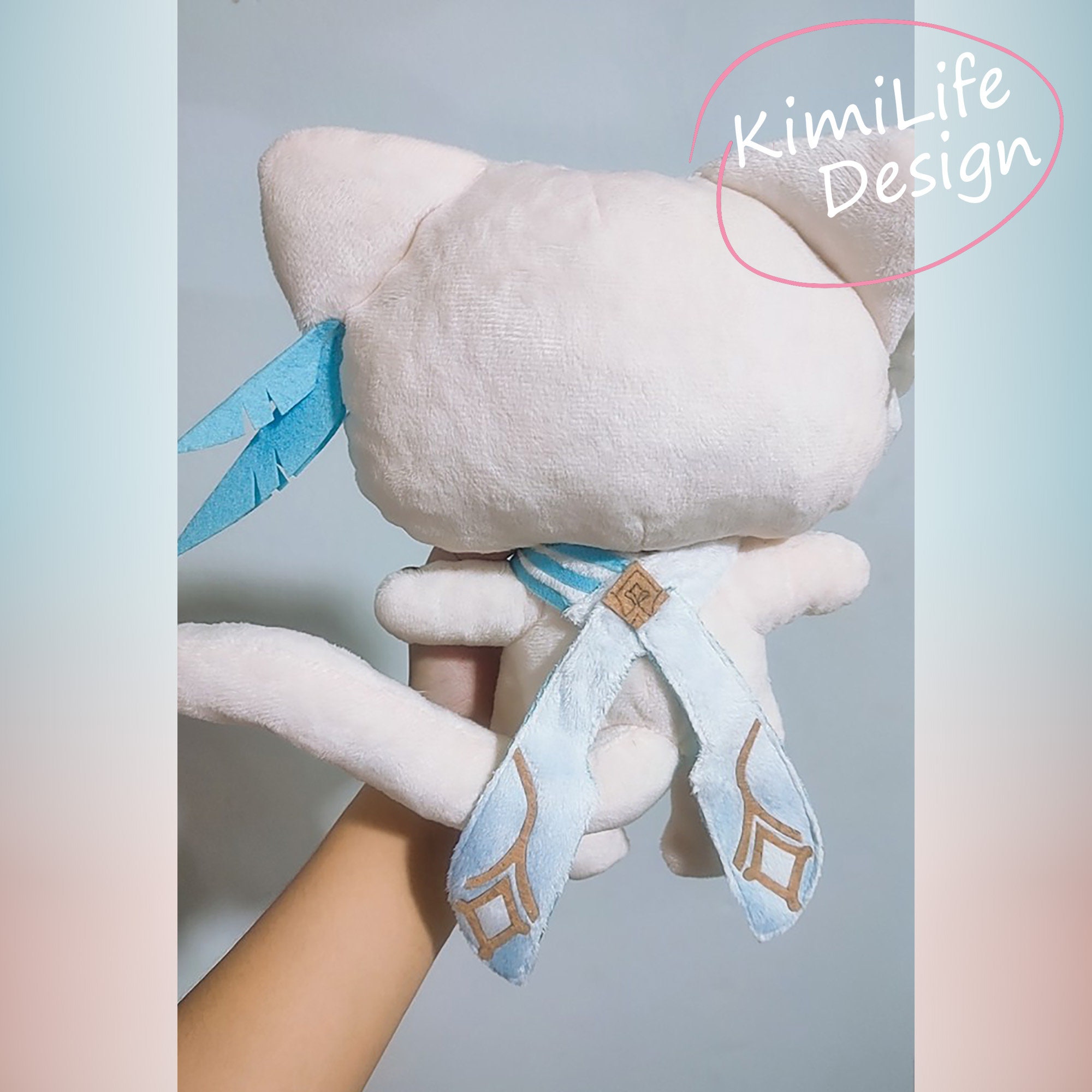 Genshin Impact Cute Aether Plushie Handmade Aether Cat | Etsy
